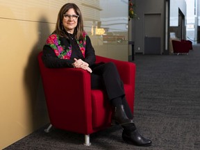 Explore Edmonton CEO Traci Bednard at the Edmonton Expo Centre on Dec. 6, 2021.