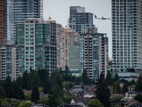 Condos in the Vancouver area. The fiscal update proposes exemptions to the vacant or underused residential real estate tax in some cases for foreign owners. THE CANADIAN PRESS/Darryl Dyck