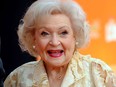 Cast member Betty White attends the premiere of the animated film Dr. Seuss' The Lorax in Los Angeles on Feb. 19, 2012.