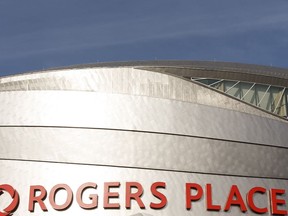 The exterior of Rogers Place. File photo.
