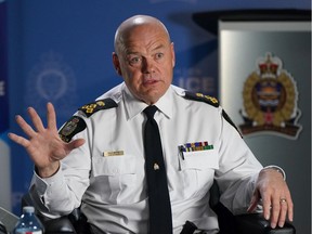 Edmonton Police Service Chief Dale McFee.