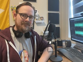 Craig Baird is the creator and host of Canadian History Ehx, one of four podcasts he airs from his home in Stony Plain.
