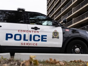 Edmonton Police Service cruiser.