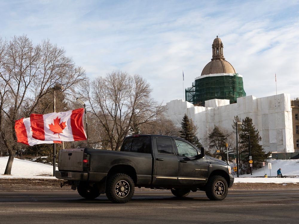 Truck Convoy Protestors Vow To Keep The Pressure Up In Edmonton ...