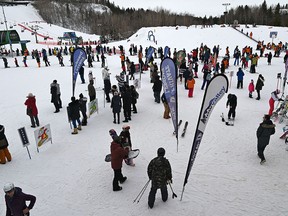 It was very busy at Snow Valley Ski Club which celebrated World Snow Day started by the Federation Internationale de Ski with the theme of "bringing children to the snow" on Sunday, Jan. 16, 2022.
