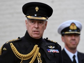 Prince Andrew, Duke of York, is pictured in this undated photo.