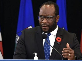 Kaycee Madu, the lone UCP cabinet minister from Edmonton