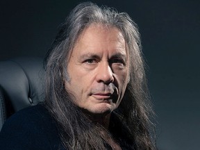 Iron Maiden's Bruce Dickinson is coming to Winspear Friday to talk about his life and times.