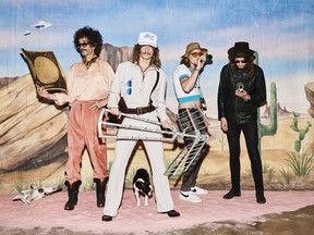 The 21st century's glam-metal heroes, The Darkness is touring North America, stopping at Union Hall Wednesday night.