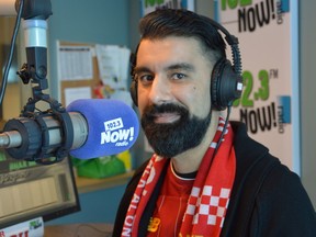 Raj Dhami is the late-night radio host for Edmonton's NOW FM radio station.