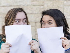 Carly Neis, left, and Cynthia Jimenez-Hicks are co-authors of Tune to A, a new piece for young audiences which debuts March 24 at the 2022 Expanse festival.