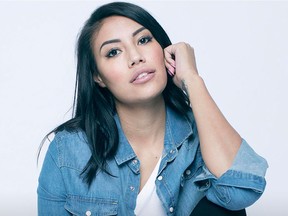 Model Ashley Callingbull from Enoch Cree Nation is a Sports Illustrated Swim Search finalist.