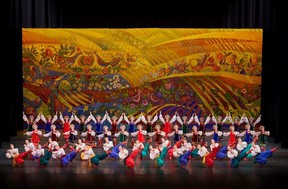 Shumka Ukrainian Dance kicks off its Western Canadian tour at Jubilee Auditorium in Edmonton on April 7-8.