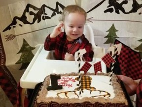 Ein undatiertes Foto des einjährigen Ares, der 2019 in seinem Haus in Fort Saskatchewan getötet wurde.