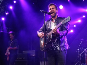 Raine Maida, right, and Our Lady Peace, are coming to Winspear Centre June 13.