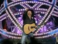 Country music singer Garth Brooks performs in concert at Rogers Place in Edmonton on Friday February 17, 2017.