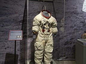 One of the displays from the Apollo: When We Went to the Moon exhibit coming to the Telus World of Science Edmonton on June 10, 2022.