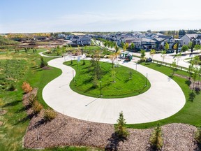 Cantiro's The Hills at Charlesworth won Best Community at the Canadian Home Builders' Association-Edmonton Region 2022 Awards of Excellence in Housing presented April 2, 2022, at the Edmonton Convention Centre.