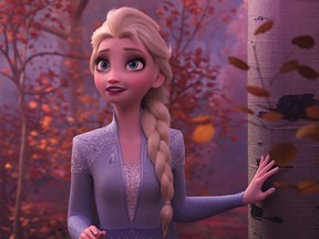 In Walt Disney Animation Studios’ “Frozen 2,” Elsa (voice of Idina Menzel) finds herself in an enchanted forest that is surrounded by a mysterious and magical mist. “Frozen 2” opens in U.S. theaters on Nov. 22, 2019.