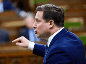 Public Safety Minister Marco Mendicino speaks during question period in the House of Commons on Tuesday, April 26, 2022.