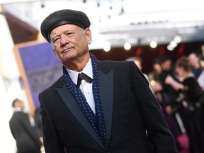 US actor Bill Murray attends the 94th Oscars at the Dolby Theatre in Hollywood, California on March 27, 2022.