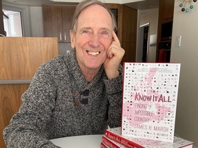 Former editor-in-chief of the Canadian Encyclopedia James Marsh has released Know It All, his memoir.