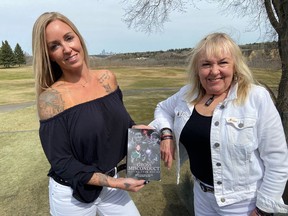 Tracy Stark, left, sought help from trauma consultant Sandra Young Kolbuc  when her former husband murdered her two young, hockey-playing sons and then shot himself. They later wrote a best-selling book together - Gross Misconduct-Hitting from Behind: A Mother's Love Story, telling of Stark's ordeal and her road to recovery.