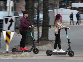 e-scooters in Edmonton