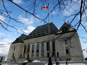 The Supreme Court building is pictured in Ottawa. File Photo