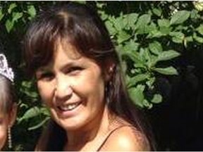 Grant Sneesby, 72, is accused of murdering Gloria Gladue (pictured) and hiding her remains for more than two years. His trial began in Peace River on May 17, 2022.