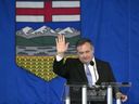 Following a 51.4 per cent approval rating from the leadership review, Jason Kenney said on Wednesday, may May 18, 2022, he will be stepping down as leader of the United Conservative Party 