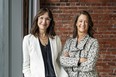 From left, Shelley Kuipers and Judy Fairburn are the CEOs and founders of The51, a Calgary-based organization that connect women and gender diverse founders with investors.