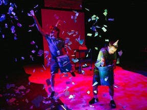 Geoffrey Simon Brown, left, and Emanuel Dubbeldam star in Re:Construct.