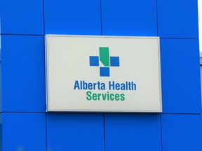 Alberta Health Services. File Photo.