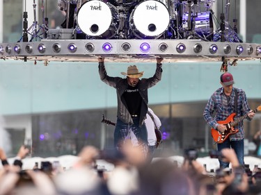 Garth Brooks performs at Commonwealth Stadium in Edmonton, on Friday, June 24, 2022.