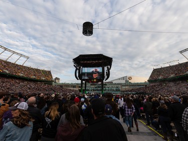 Garth Brooks performs at Commonwealth Stadium in Edmonton, on Friday, June 24, 2022.