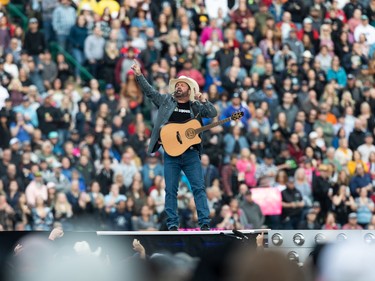 Garth Brooks performs a sold out show at Commonwealth Stadium in Edmonton, on Friday, June 24, 2022.