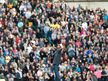 Garth Brooks performs a sold out show at Commonwealth Stadium in Edmonton, on Friday, June 24, 2022.