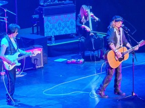 Johnny Depp appeared on stage with Jeff Beck in England for the second night in a row on Monday.