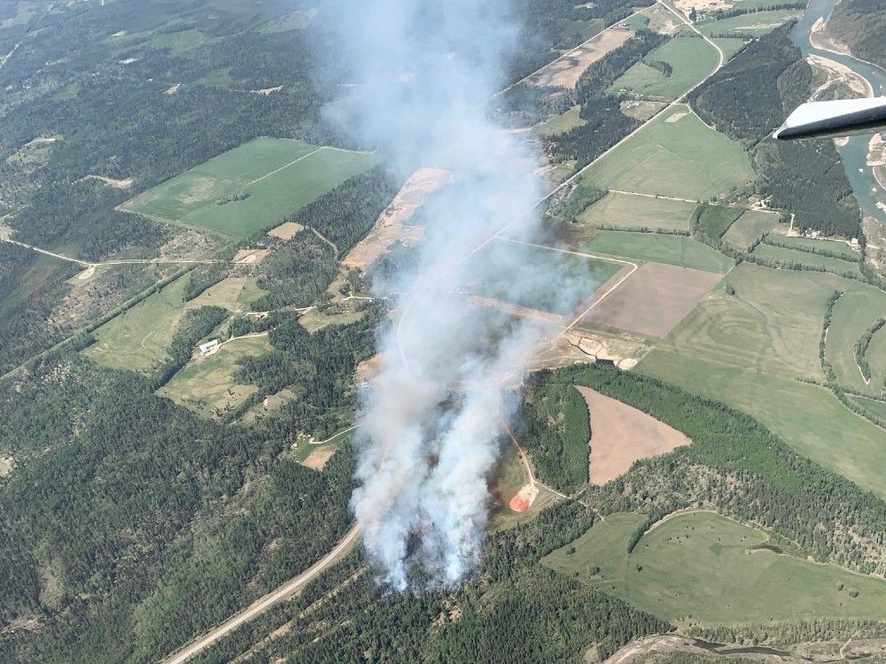 Evacuation underway due to out of control wildfire in Clearwater County Edmonton Journal