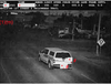A marked photo radar vehicle is pictured just before it runs a red light at Yellowhead Trail and 127 Street in Edmonton in June 2021. supplied