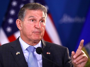 United States Senator Joe Manchin of West Virginia.