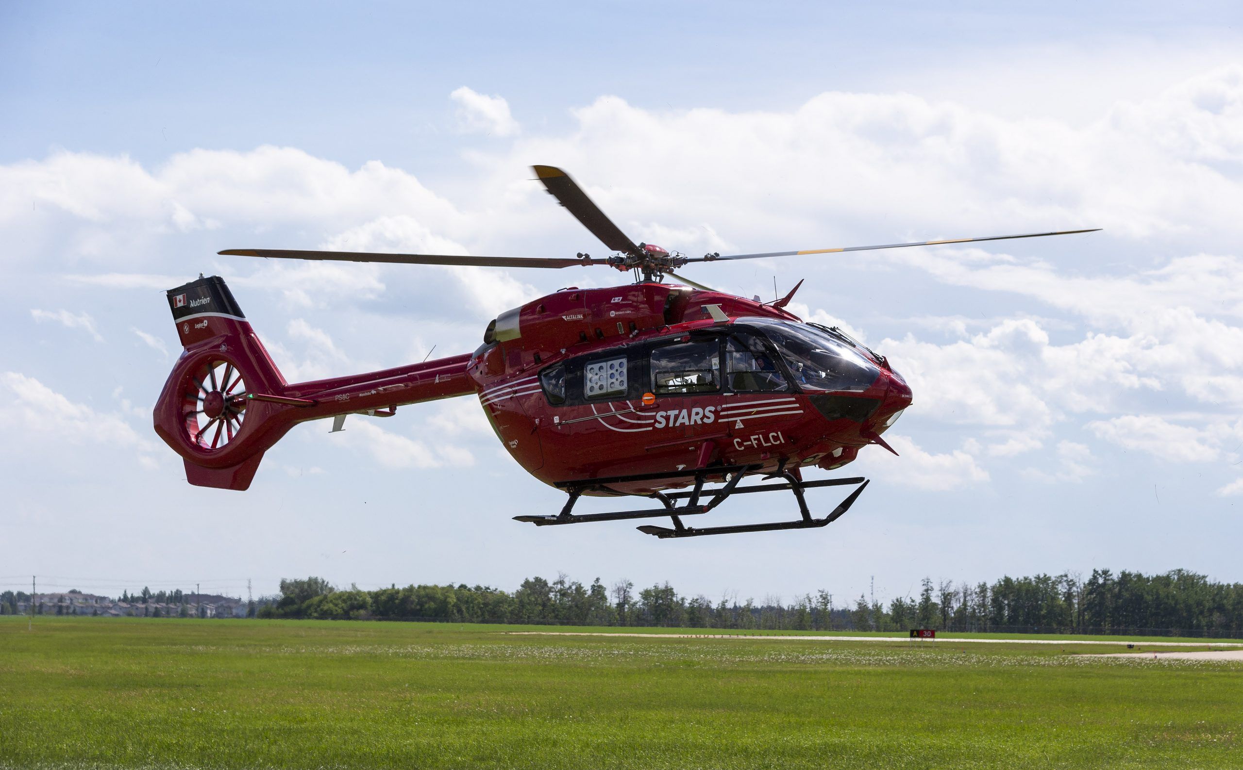 Very Up To Date Stars Unveils New Edmonton Air Ambulance Helicopter