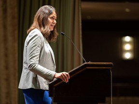 UCP leadership candidate Danielle Smith.