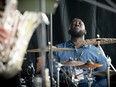 Larnell Lewis and his Afro-Caribbean quintet closed out Jazz on the Hill Sunday night.