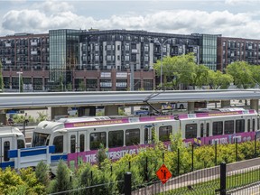 This LRT station at Century Park has been integrated into the high density community around it on July 16, 2022.