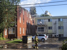 Edmonton firefighters battle historic Douglas Mansion blaze 2 Edmonton Fire and Rescue Services responded to a fire at the historic Douglas Mansion, located at 10757 83rd Avenue on Saturday July 9, 2022.