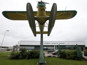 Edmonton City Council Considers Sale of Historic Hangar 14 Hangar 14, current home of the Alberta Aviation Museum at 11410 Kingsway, on Saturday, July 2, 2022. David Bloom/Postmedia