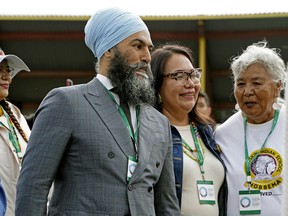 Jagmeet Singh, federal NDP leader, was in attendance to hear Pope Francis, the current head of the Catholic Church, deliver an apology for the Catholic Church’s role in residential schools in Canada. The pontiff made a penitential pilgrimage to Maskwacis, Alberta on Monday July 25, 2022, his first stop on his tour of Canada which will also include Quebec and Nunavut.