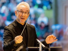 Symphony Under the Sky is conducted by American conductor Robert Bernhardt.